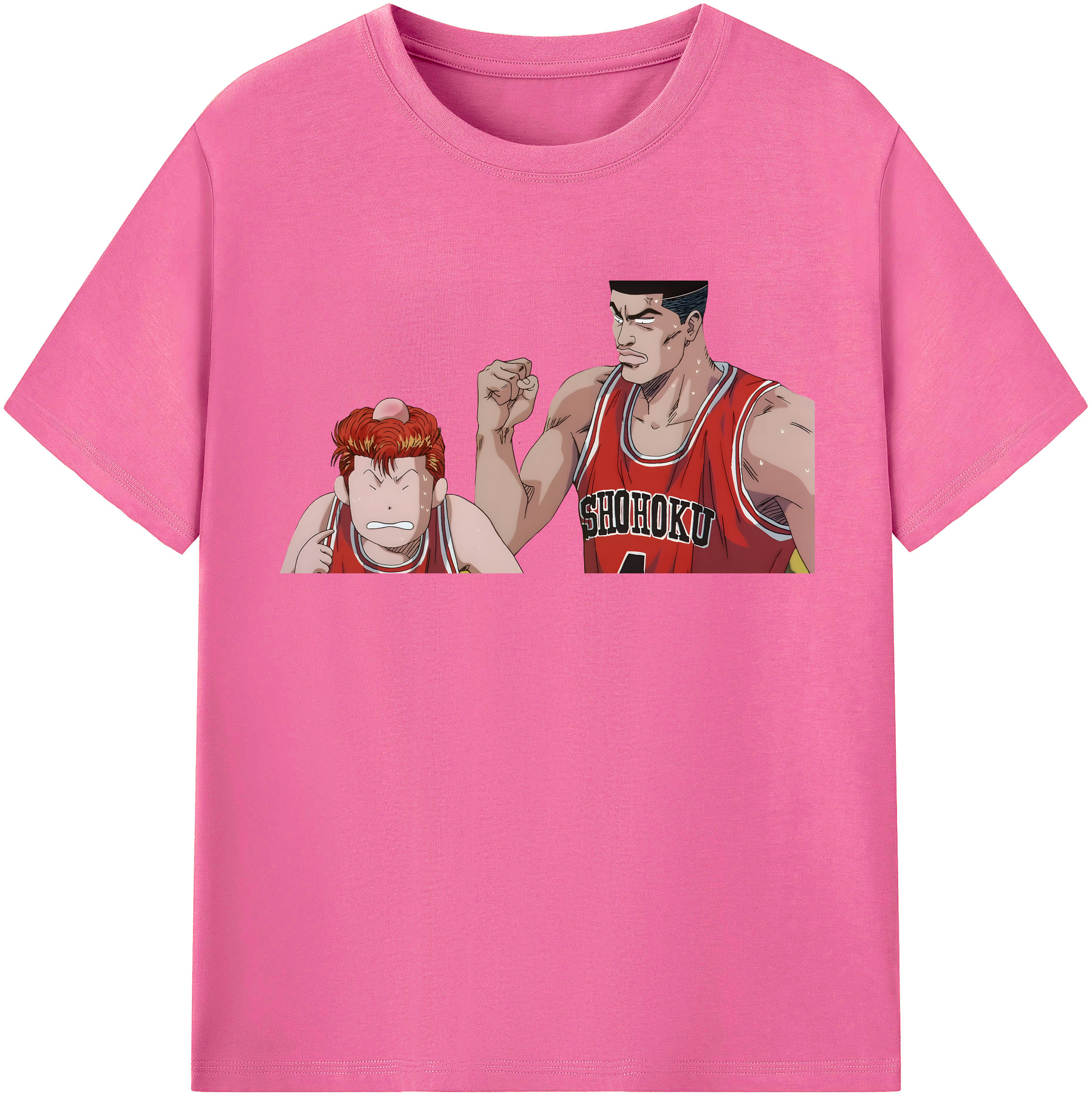 （画像用） SLAM DUNK／スラムダンク レディースカジュアルプリントTシャツ（綿100％）